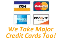 we accept major credit cards for your homeowners insurance at Texas-Home-Insurance.net
